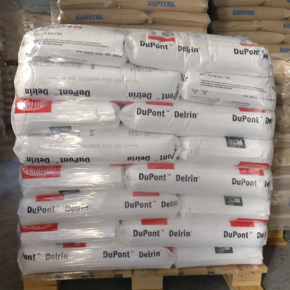 Polyoxymethylene DuPont Delrin 100P NC010 POM Granules Resin Automotive Application factory